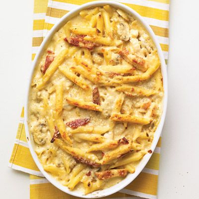 Baked Penne with Chicken and Sun-Dried Tomatoes