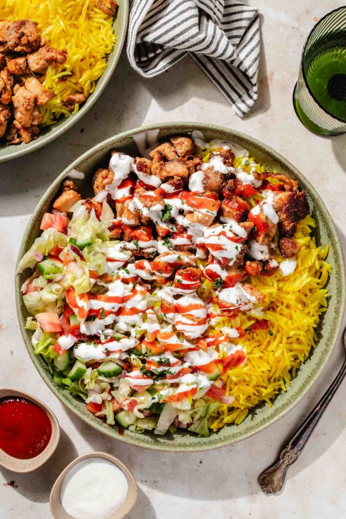 Halal Cart Chicken and Rice