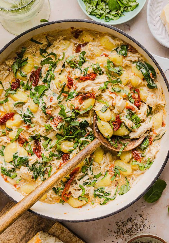 Marry Me Chicken and Gnocchi