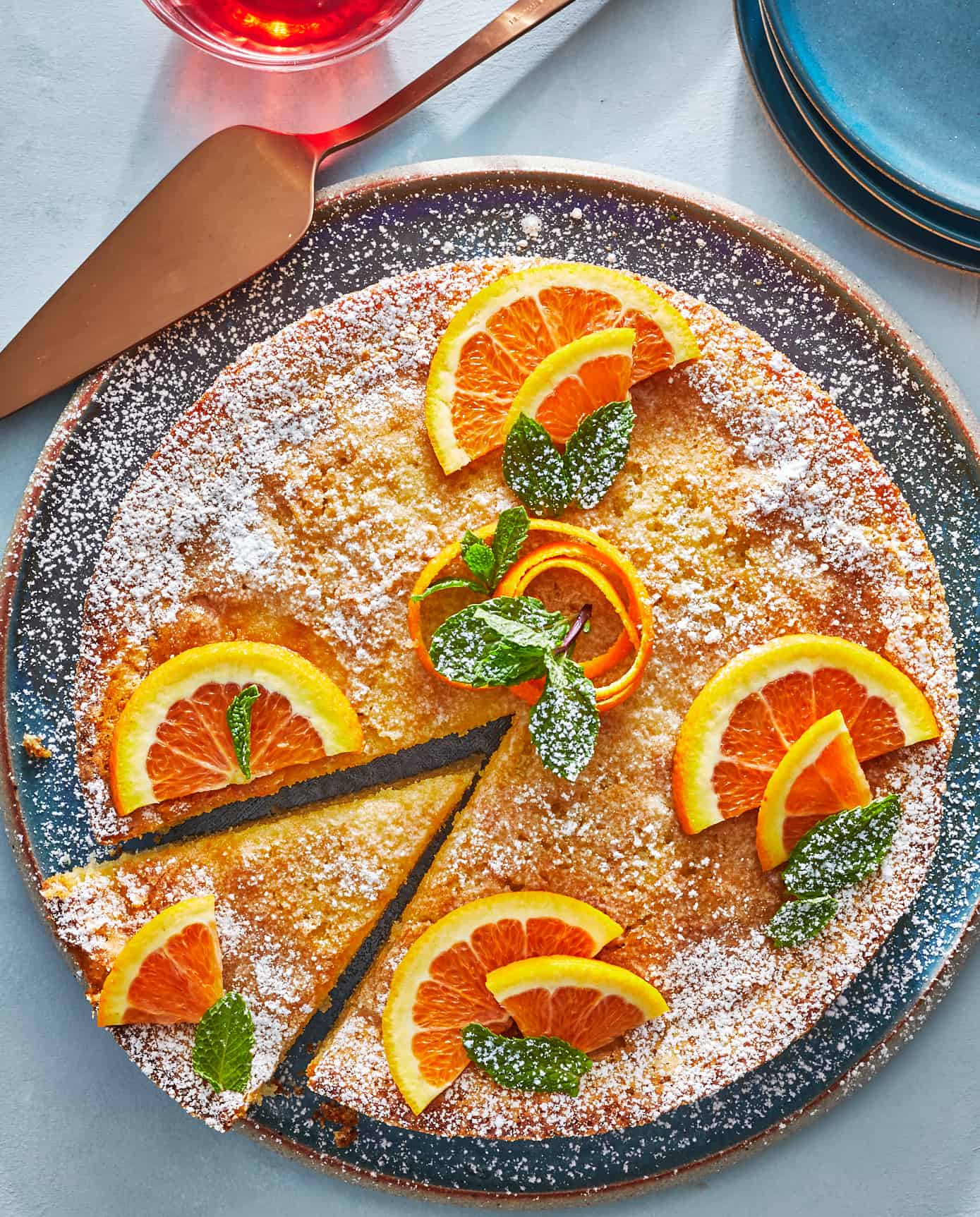 Orange Olive Oil Cake with Cardamom